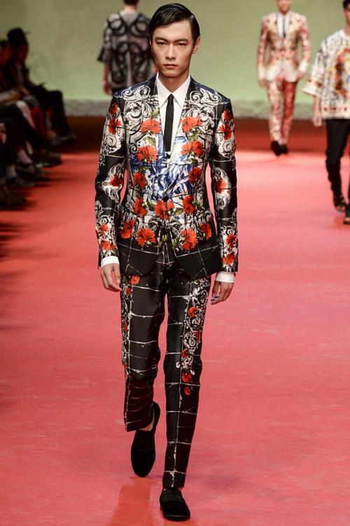 D&G2015春夏男装 又揭中国鲜肉男模新面孔