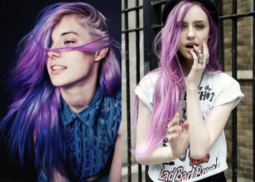 霓虹色染发最蛮横 年轻便是任性