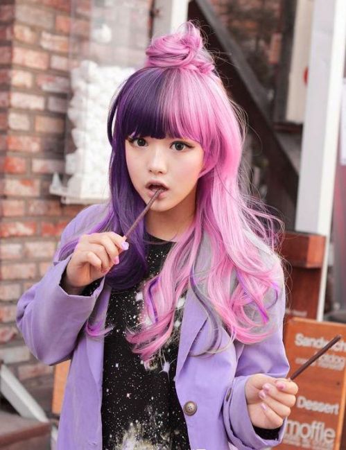 霓虹色染发最蛮横 年轻便是任性