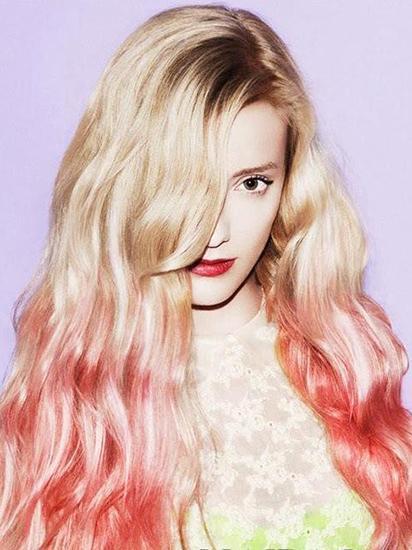 霓虹色染发最蛮横 年轻便是任性