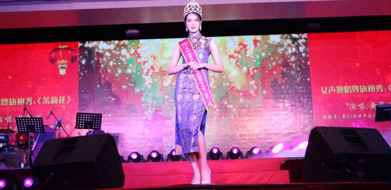 北京新丝路模特学校学员张雪