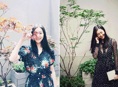 “ 大表姐 ”刘雯旅行不忘街拍